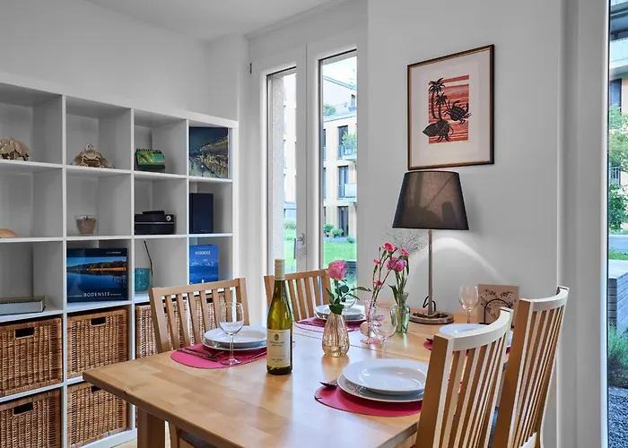 Apartman Seeglueck Ufertraum - Stilvolle Direkt Am Seerhein Mit Parkplatz In Zentraler Lage Von Konstanz